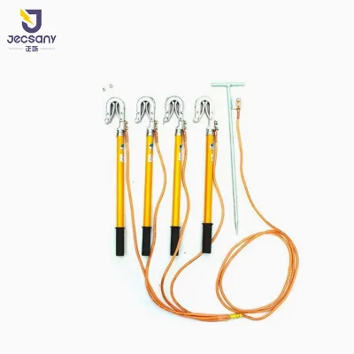 3 Phases High Voltage Temporary Short Circuit Earthing Sets Ground Earth Wire Set
