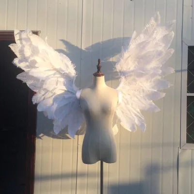 Fairy Feather Angel Wing for Adult Christmas Party Costume Cosplay Dance Stage Show Carnival Halloween Festive Decor