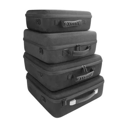 Custom Design Eva Case Factory Tool Equipment Large Capacity EVA Waterproof Zipper Travel Case Removable Tool Foam Carry Case