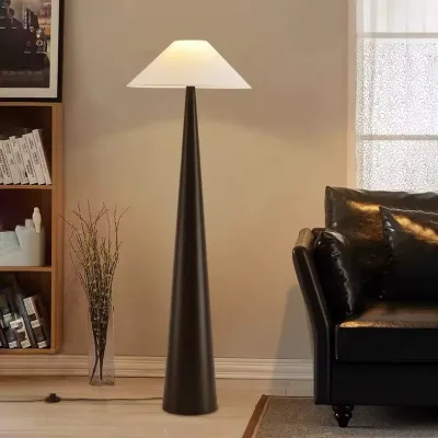 Wholesale Wabi-sabi Floor Lamp for Living Room Homestay Bedroom Bedside Art Decor Zen Japanese Retro Designer Simple Floor Light