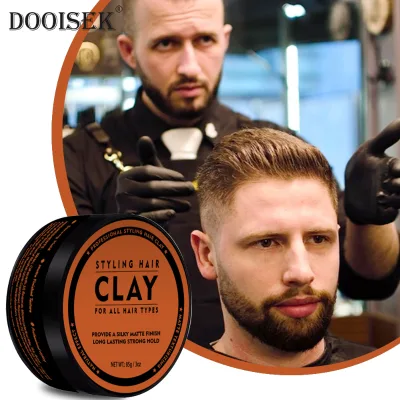 Wholesale Low Price Matte Hair Clay Customized Organic Men's Hair Styling Products With Most Popular
