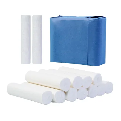 Factory Price Z-Fold Compressed Gauze Bandage Medical Care Medical Grade Gauze Roll