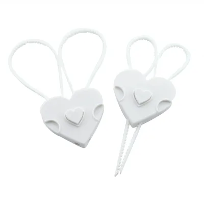 Heart Shape Adjustable Cabinet Guard for Baby Security Proofing Sliding Cupboard Locks