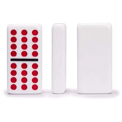 High Quality Double 6 9 12 Dominoes Game Set Colorful Chess Game Set Dominoes