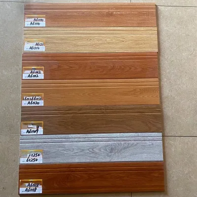 Glazed Ceramic Floor Tiles Vintage Skirting Boards 120x600 Corner Trim 110x800 Baseboard Floor-Corner Edging Strips