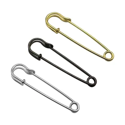 Big Stainless Steel Safety Pins DIY Sewing Tools Accessory Needles Small Brooch Apparel Accessories