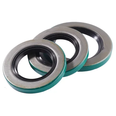 Factory Supply NBR CR Oil Seal Single Lip Metal Outer Case Radial Shaft Seal for Truck Tractor Machinery Gearbox Axle