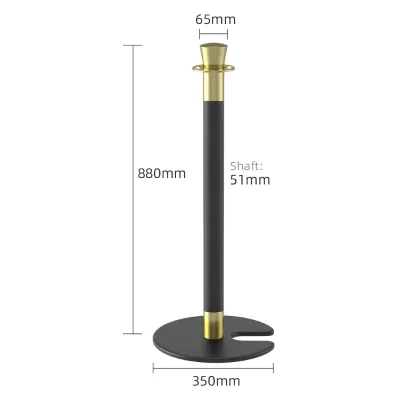 U-shape Stainless Steel Safety Barrier Hot Dipped Galvanized Traffic Stanchion Post for Crowd Control for Museums
