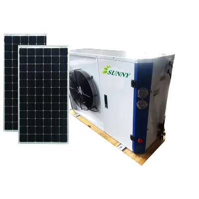 Good Price 1HP Solar Powered Water Chiller Outdoor Water tank Cooling System