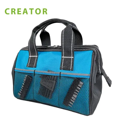 Ironworker Waterproof Polyester Tools Bag Customizable OEM/ODM Toolkit Tote Compartment Kit Strap 250 lb Capacity 3-Year
