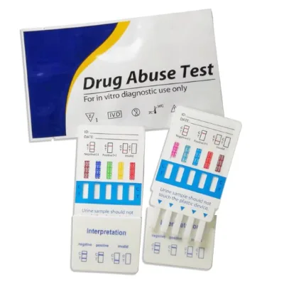 THC/AMP/COC/MOR/etc Drug Testing Kit Drugs Urine Test Kit for in Vitro Diagnostic Use Only