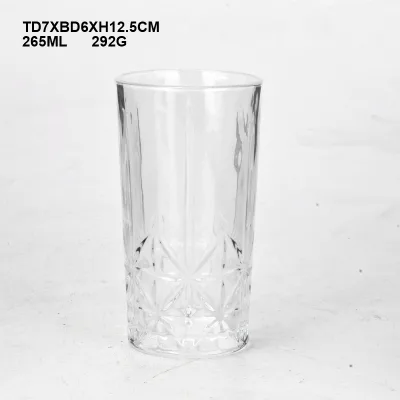 Vintage Old Fashioned Glass Beverage Mug Custom Cold Drinking Modern Design Coffee Cup Milk Juice Beer Tumbler