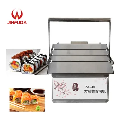 Manual Round Sushi Roller Making Machine Square Sushi Rice Rolls Porphyra Wrapped Rice Machine Sushi Rolling Machine