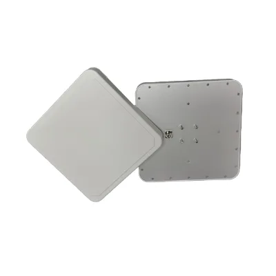 Rfid Antennas and Tags White UHF RFID Antenna Linear Polarization for Logistics 9dBic Rfid External Antenna