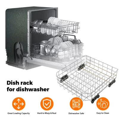 Adjustable Dishwasher Storage Rack Multi Layer Configuration Custom Length up to 600mm for Commercial Use and Bakery