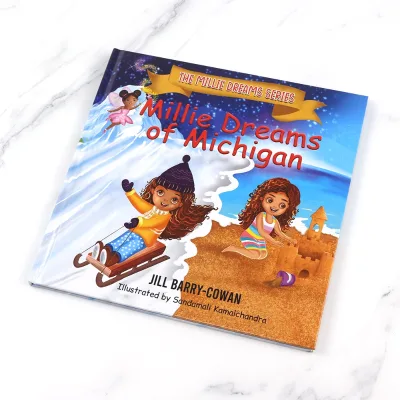 Custom Printing Colouring Services Design Drawing Activity Illustration Fairy Tale Kids Children Story Book
