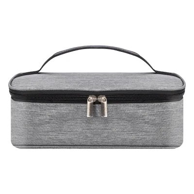 Portable Small-Capacity Insulated Lunch Bag Zipper Closure Oxford Cloth Foldable Student Office Workers China Origin Wholesale