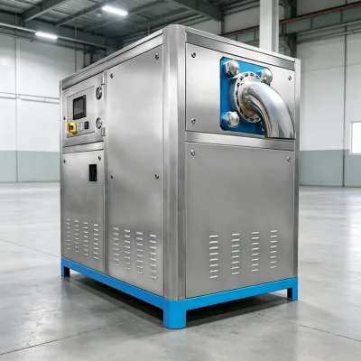 High Particle Density Dry Ice Production Unit 6Kw Dry Ice Maker Machine for Cryopreservation