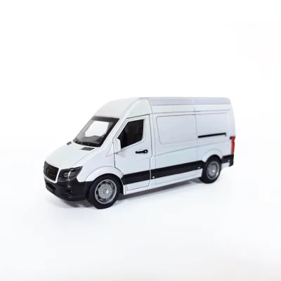 1/32 Simulated Mercedis Van Zinc Alloy Diecast Toy Car Model