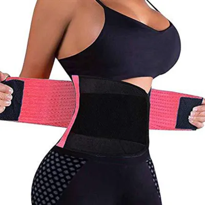 Hot Selling Customized Logo Plus Size Body Shaper Waist Trimmer Belt Slimming Belt Sauna Sweat Bands Waist Trainer for Women&men