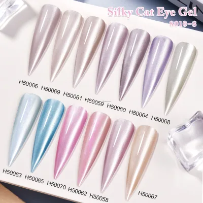 2026 NEW Factory OEM/ODM 100-Color Cat Eye LED UV Gel Polish Non-Toxic Long-Lasting Glitter TPO-free 15ml cat Eye for Salon Use