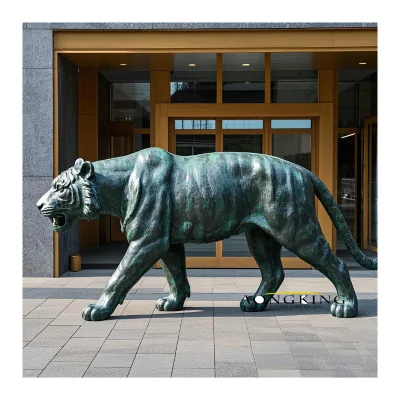 Park Bronze Statue tiger Statue Great tiger Statue for Sale