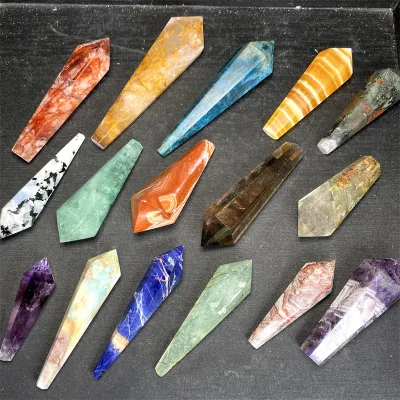 Wholesale Price Spiritual Healing Natural Stones Crystal Quartz Tower  Crystal Wand  for Decoration