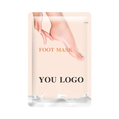 OEM Custom Logo Feet Peeling Foot Membrane to Improved Heel Rough Exfoliation Gel Socks