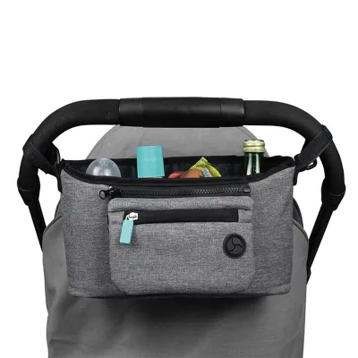 Large Capacity Bag Stroller Organizer Baby Diaper Organizer Caddy Stroller Hanging Bag Durable Baby Stroller Organizer