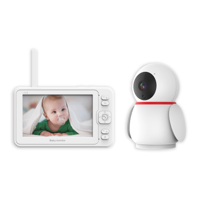 5inch HD Display WIFI Baby Monitors Auto Baby Crying Detection Monitor Baby Camera Monitor