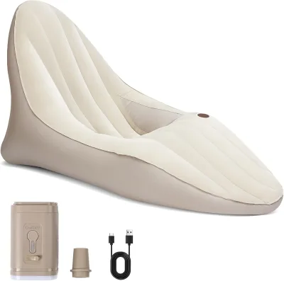 PVC Inflatable Air Sofa 178*92*90 CM Portable Couch Air Bed Lazy Lounger Chair Cozy Sleeping Camping Outdoor Hiking Beach Park