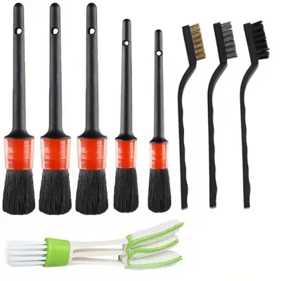 Electric for Drill Brush Set Soft Tire Car Cleaning Beauty Brush Air Conditioning Outlet for Gap Detail Brush