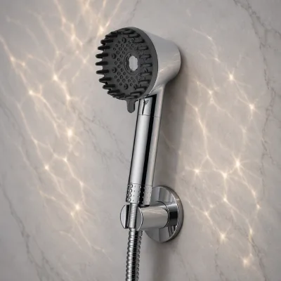 Hair Washing Massage Combo Handheld Shower Head 24 Massage Strips Design Shower Head Set Combo