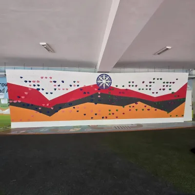 Outdoor Modular Rock Climbing Wall Project Lead Speed Climbing Wall with CE RoHS Certified