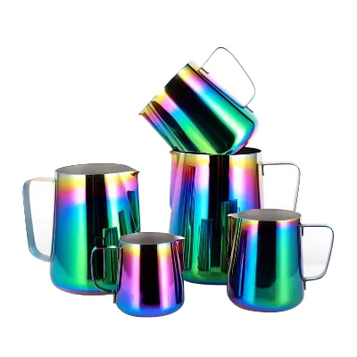 Stainless Steel Milk Concentrate Pot Can Accept Customized Sizes, Suitable for Use in Home Kitchens and Coffee Shops