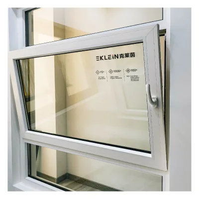 Factory Direct White Euro Glass Plastic Sliding Window Indoor Bathroom Pvc Sliding Window Upvc Double Glazed Sliding Window