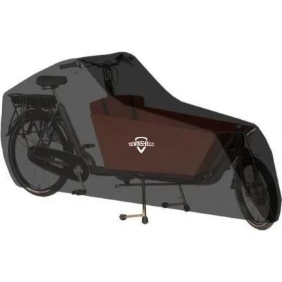 Outdoor Polyester Durable Protection Resistant Custom Logo 2 Wheel Cargo Bike Storage Cover