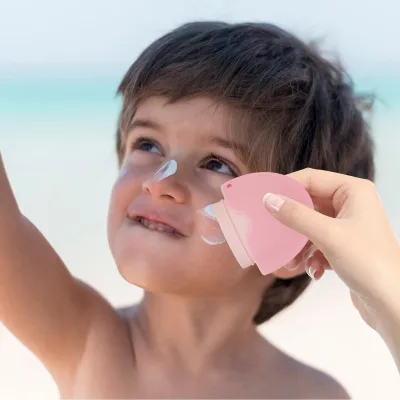 2026 Trend Product Silicone Sunscreen Applicator BPA-Free Essential Oil Applicator Leakproof Design Sunscreen Sponge Applicator