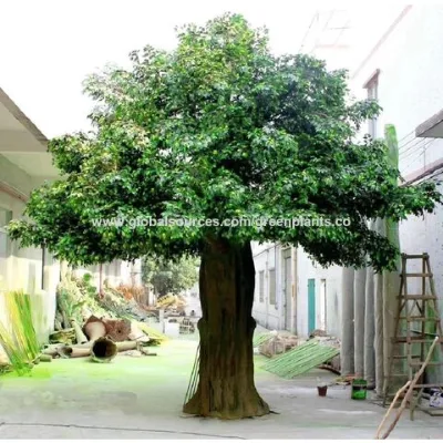 Wholesale Simulation guest-greeting pine indoor outdoor large landscaping Luohan pine hotel restaurant decoration big tree