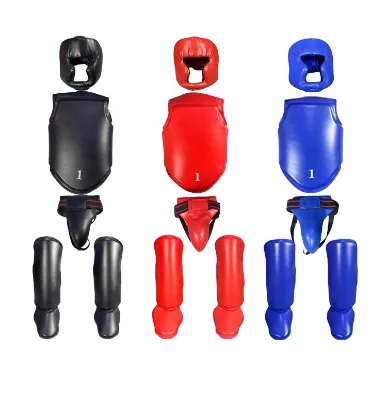 High Quality Protective Gears Set TKD MMA Sanda Protective Gear a Whole Set