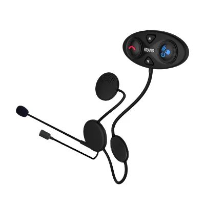 Motorcycle Helmet Wireless Bluetooth Intercom Headset/Headphone with Phone Call+GPS Navigation