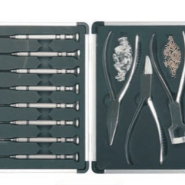 Optical Shop Screwdriver Plier Set Stainless Steel Eyeglasses Plier Set Rimless Frames Optical Tool Kit Eyeglasses Repair Kit