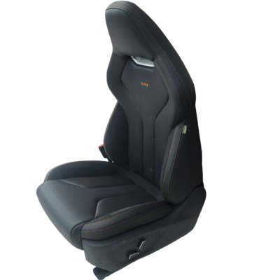 Premium Leather 6-way Driver Auto Seat Replacement UNI Racing Seat Car Seat Accessories for Most Cars