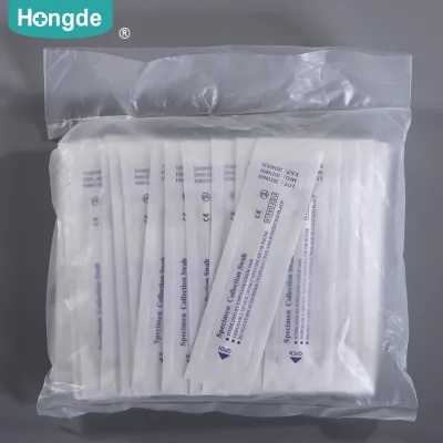 Medical Sterile Type Collection Swab for DNA Sample Collection Oral Flocked Swab Cotton Swab