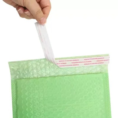 Macaron Foam Bag Color Co Extrusion Film Bubble Bag Guangzhou Thickened Express Packing Self Sealing Bag