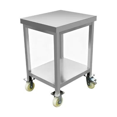 High Quality Knock-Down Movable Commercial Stainless Steel Workbench Suitable for Food Processing, Laboratory and Slaughterhouse