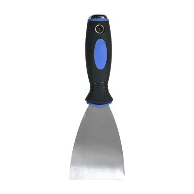 Industrial Grade Steel Blade Putty Knife Scraper with Anti-Rust Treatment and Flexible Blade for Gypsum Plate Wallpaper Repair