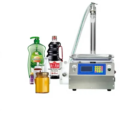 Fully Automatic A7 Honey Filling Machine; Sesame Paste Winter Pear Syrup Tomato Sauce Dishwashing Machine