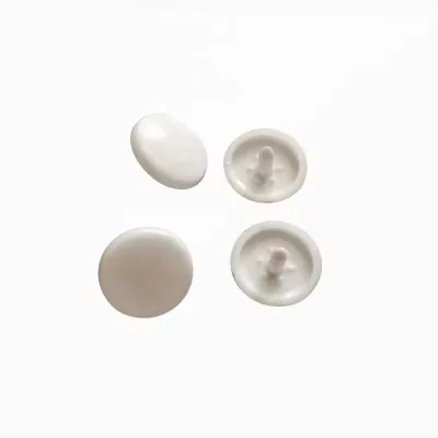 15mm 1000sets/box EU Standard Eco-friendly White Color Plastic Snap Button
