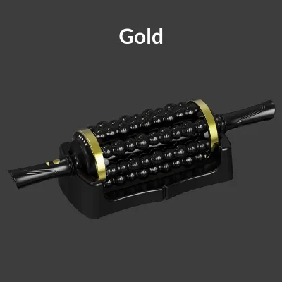 Handheld Rechargeable Electric Body Massager Rolling Percussive Vibration Home Use Muscle Relaxation Massage Hammer Machine
